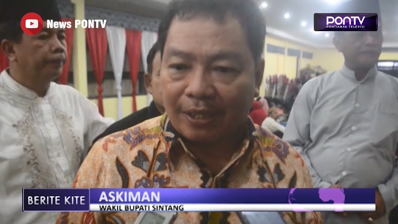 Wabup Sintang Bukber Dengan Forkompinda Dan Masyarakat Pontv