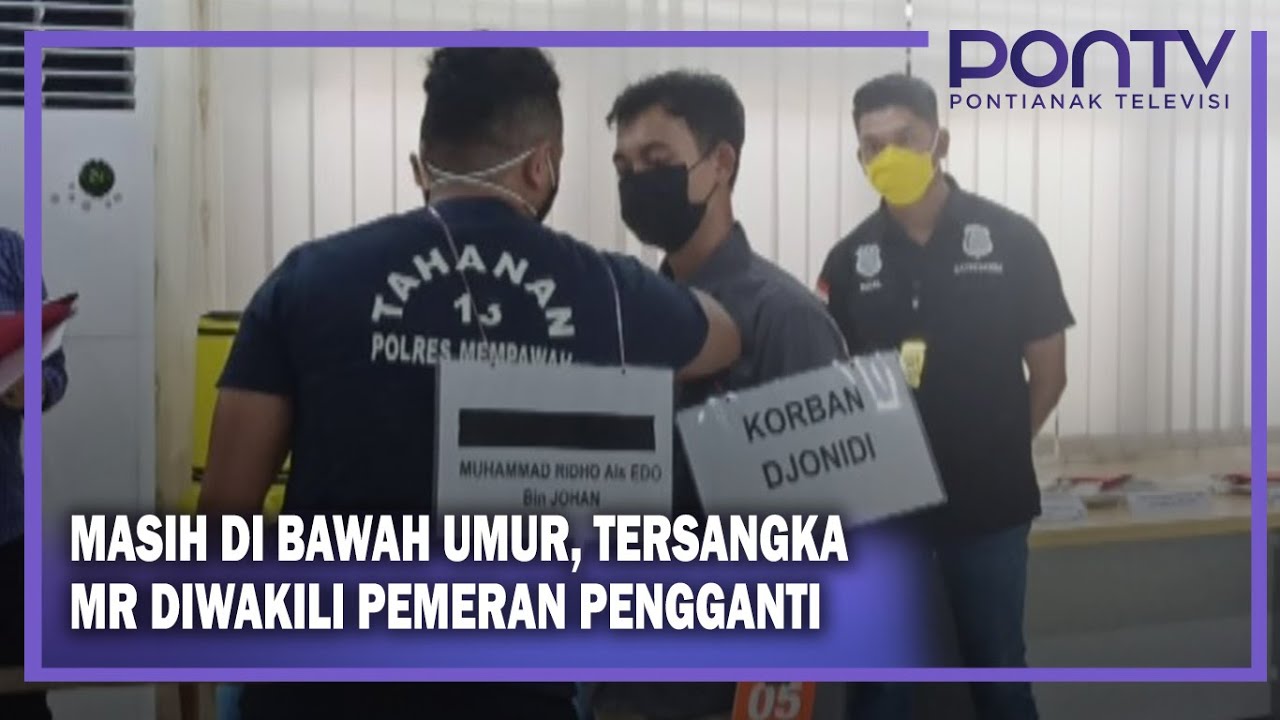 POLISI REKONSTRUKSI PEMBUNUHAN PEDAGANG AYAM SUNGAI PINYUH - PONTV