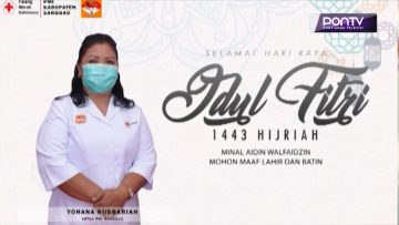 PMI Kabupaten Sanggau Mengucapkan Selamat Hari Raya Idul Fitri 1443 H