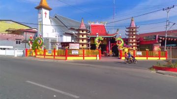 Klenteng di Kota Singkawang Kalimantan Barat