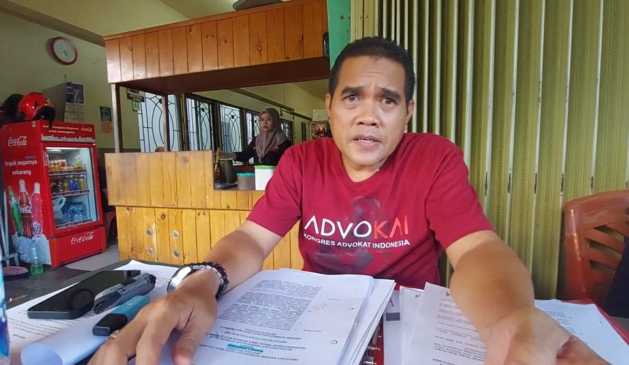 Kuasa Hukum CV Cahaya Pangan, Phendi Harthandi, SH (Foto Aw)